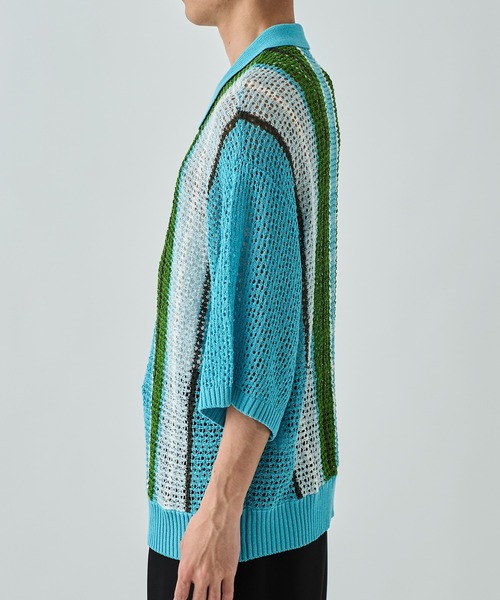 ＊韓国＊［FRAGFARM］I♡F tee 2color S-XL F-LAGSTUF-F セーター ニット STRIPE S/S H/Z SUMMER SWEATER