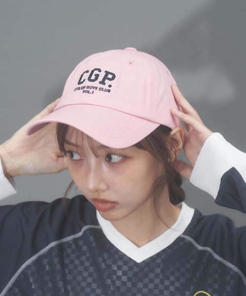 [CODEGRAPHY]★韓国人気★Square logo washing color ball cap CODEGRAPHY]☆韓国人気☆C.GRAPHY WASHING BALL CAP CODEGRAPHY