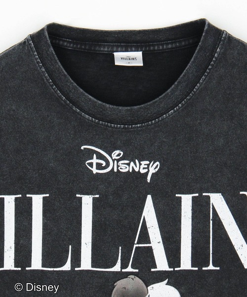 tシャツ ディズニーヴィランズプリントTシャツ レディース