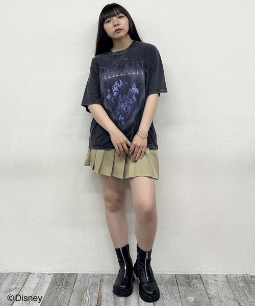 ディズニーヴィランズプリントＴシャツ tシャツ ディズニーヴィランズプリントTシャツ レディース