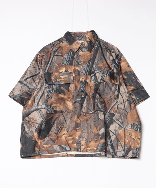 BALLSY.BROTHERS シャツ real tree wide box shirt メンズ