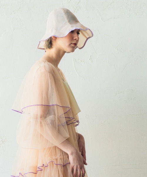 ORIENT MILLINERY 帽子 ハット campanula「カンパニュラ」シアー