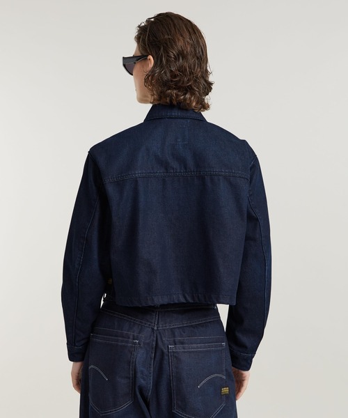 G-Star RAW】MA-1 クロップドアウターSサイズレディース