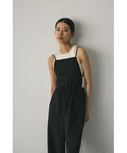 STYLEMIXER オールインワン バックストリングサロペット