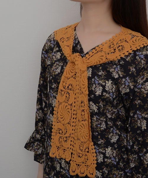 TONE SELECT GOODS つけ襟 付け襟 「resonance」クロシェ編み