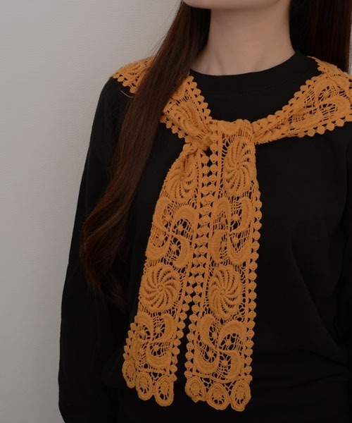 TONE SELECT GOODS つけ襟 付け襟 「resonance」クロシェ編み