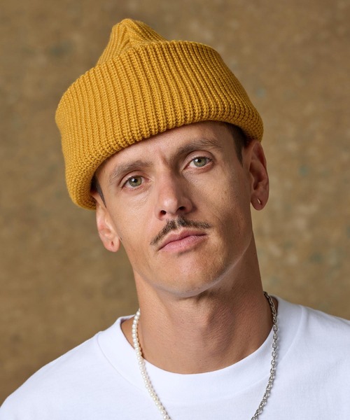 THEOREM ニット帽 ニットキャップ mko12358-Wide Turn Back Knit Cap