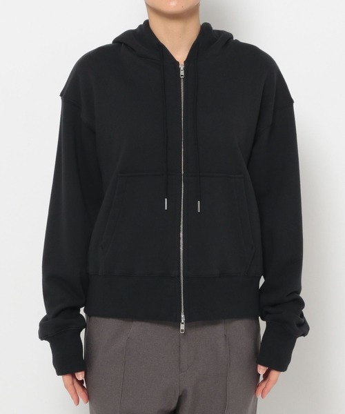 LOWRYS FARM（ローリーズファーム） tシャツ ウラケZIPパーカーLS