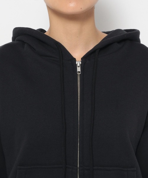 LOWRYS FARM（ローリーズファーム） tシャツ ウラケZIPパーカーLS