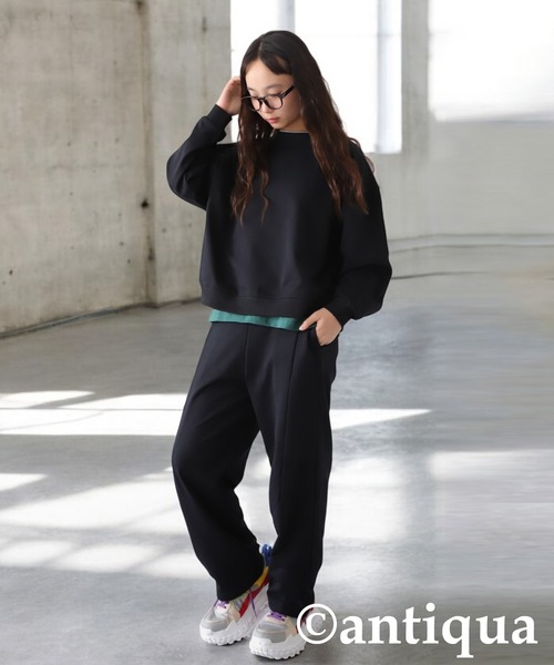 antiqua（アンティカ） トレーナー ショート丈トップス キッズ 子供服
