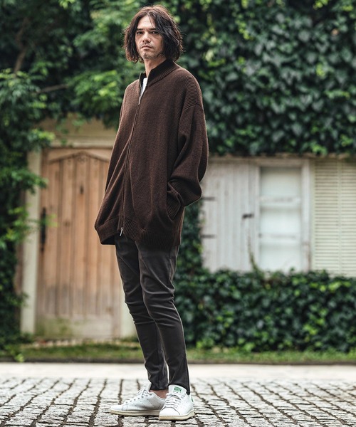 CAMBIO（カンビオ） セーター ニット mcg3555- Half Cardigan Drivers