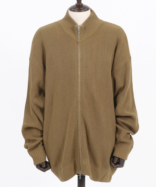 CAMBIO（カンビオ） セーター ニット mcg3555- Half Cardigan Drivers