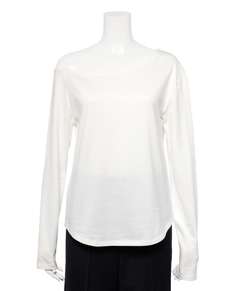 tシャツ 深Ｖネックレイヤードカットソー レディース MIESROHE tシャツ 深Vネックレイヤードカットソー レディース