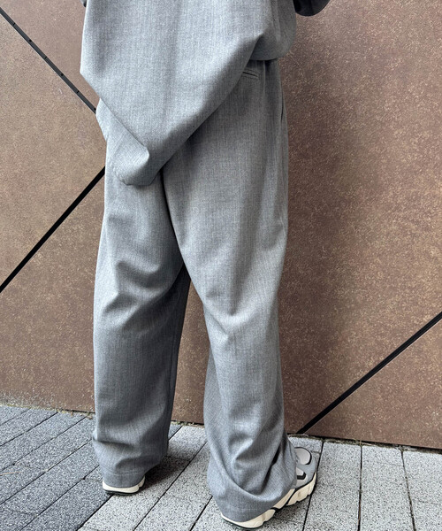 JOURNAL STANDARD LUXE パンツ ツイル 1タックパンツ レディース