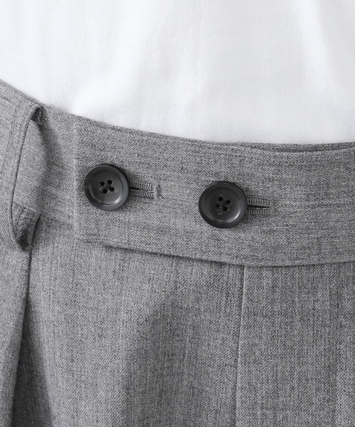 JOURNAL STANDARD LUXE パンツ ツイル 1タックパンツ レディース