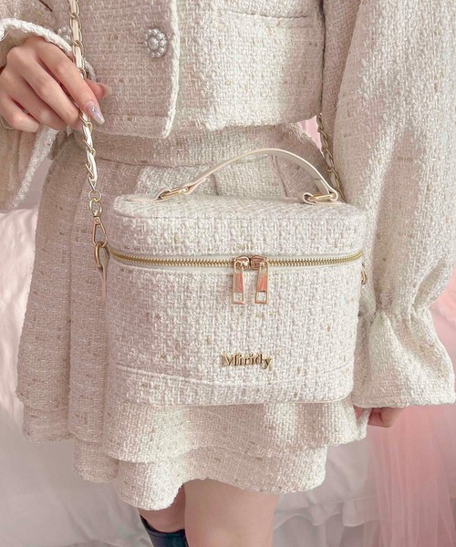 Miridy ショルダーバッグ バッグ 「apres jour×Miridy」ツイード