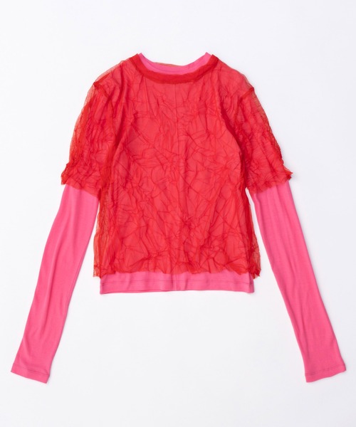 メゾンスペシャル　半袖　トップス MAISON SPECIAL tシャツ Multiway Layered Tops/マルチウェイ