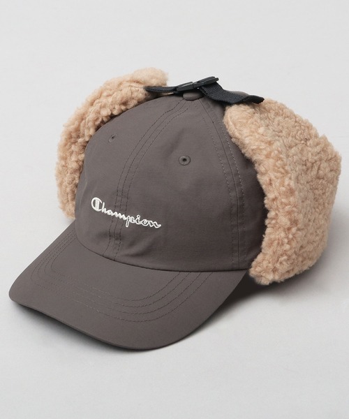 Champion キャップ 帽子 コットンナイロン タフタ ボアイヤー
