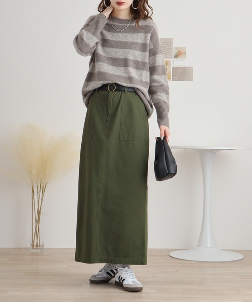 EGLANTINE ニット セーター Eglantine ヤク ボーダーニットプル