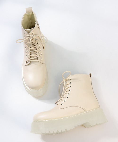 LOVEHUNTER（ラブハンター） ブーツ ボリュームソール 8ホールレース