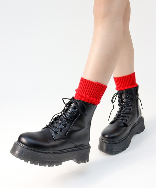 LOVEHUNTER（ラブハンター） ブーツ ボリュームソール 8ホールレース