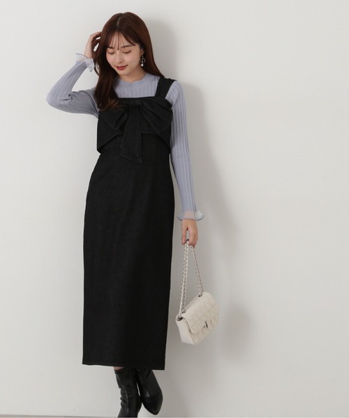 PROPORTION BODY DRESSING ニット セーター 袖シアーリブニット