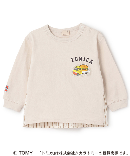 petit main tシャツ 「TOMICA」後ろシャツTシャツ キッズ 子供服