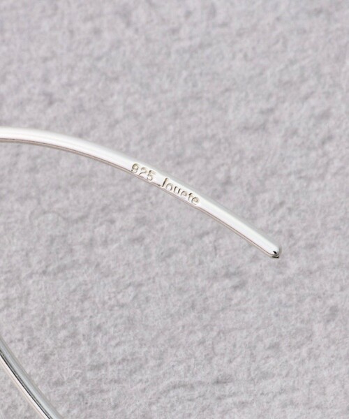 ピアス ピアス ブルーカルセドニー コンビカラー レディースの画像