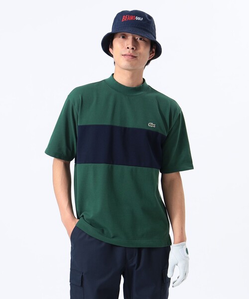 BEAMSGOLF ✕ LACOSTE モックネック BEAMS GOLF（ビームス ゴルフ）〈WOMEN〉【別注】LACOSTE / ロゴ