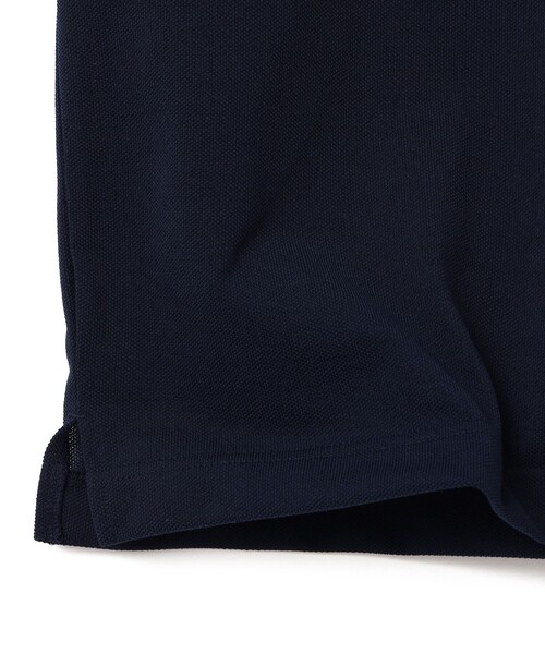 LACOSTE/ラコステ ゴルフ モックネックシャツ【ネイビー/L】美品! LACOSTE tシャツ 「MEN」「別注」LACOSTE / 鹿の子 パネル
