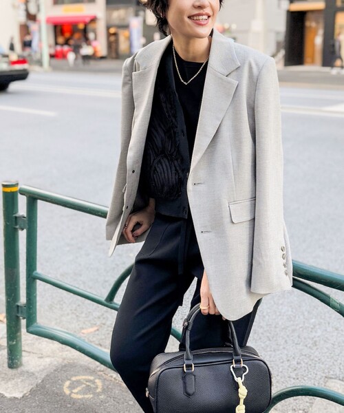 Rie miller ノーカラージャケット Rie Miller - Rie miller ノーカラー