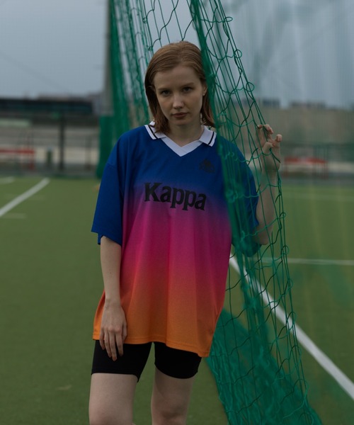 Kappa カッパ　FCメス　半袖 ユニフォーム レプリカ　Ｍ ピンク Kappa tシャツ 「水陸両用」ユニセックス カジュアルゲーム