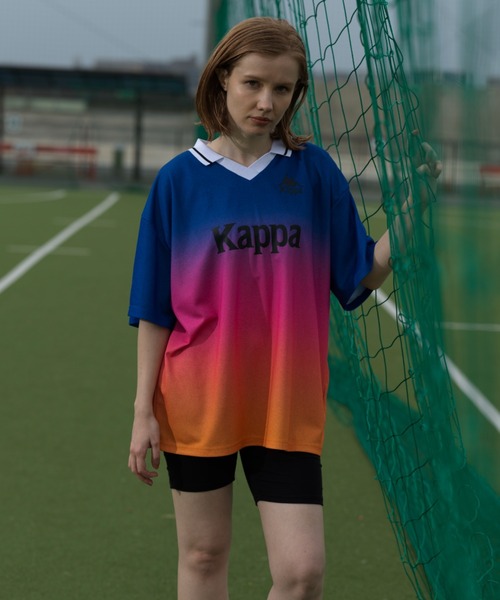 Kappa カッパ　FCメス　半袖 ユニフォーム レプリカ　Ｍ ピンク Kappa tシャツ 「水陸両用」ユニセックス カジュアルゲーム