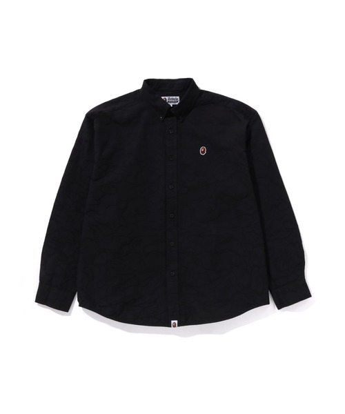 A BATHING APE☆ロゴ AAPE NOW CAMO OXFORD シャツ A BATHING APE☆ロゴ AAPE NOW CAMO OXFORD シャツ