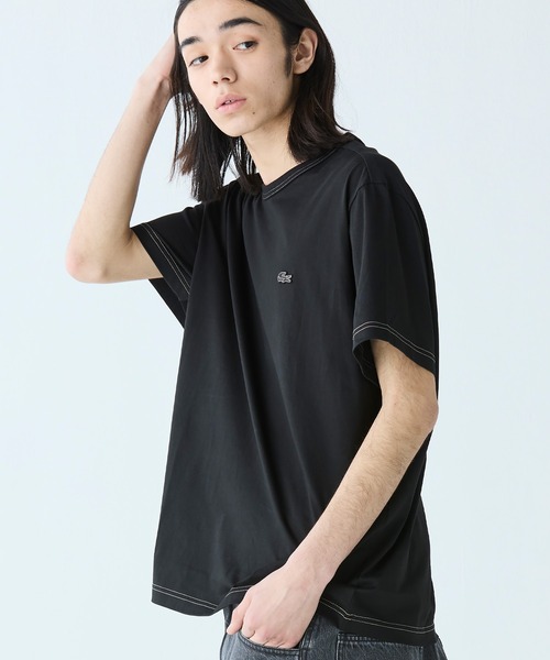 tシャツ 配色ステッチ半袖Tシャツ メンズ レディース | LACOSTE | 05
