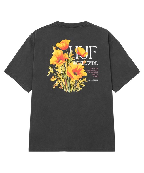HUF ハフ デスクトップショートスリーブバックプリントTシャツ HUF tシャツ デスクトップショートスリーブバックプリントT