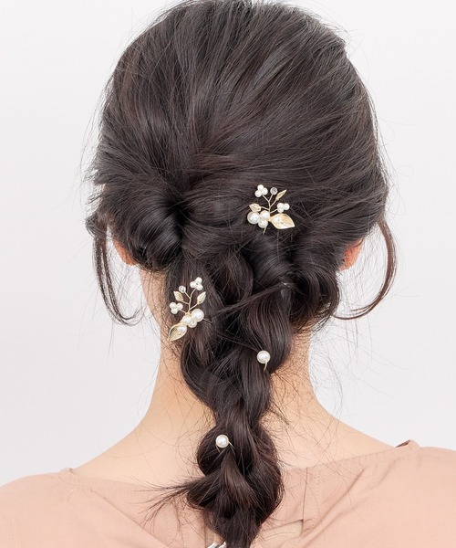 Heartdance（ハートダンス） ヘアピン メタリーフUピン 4本セット