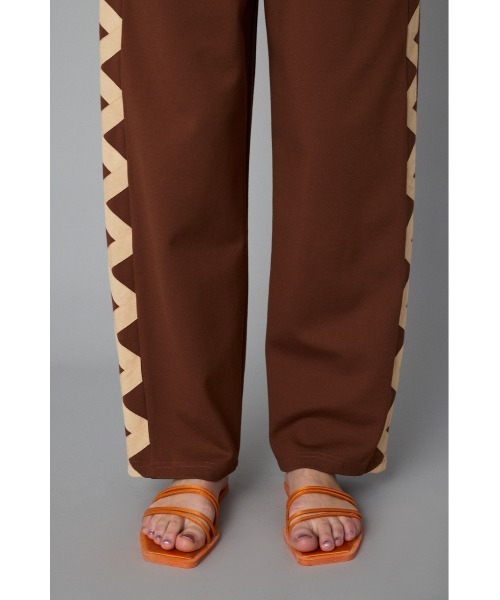 HeRIN.CYE ニット トラックパンツ サイドライン HeRIN.CYE | Side line cut pants (パンツ ) |SHEL'TTER WEBSTORE