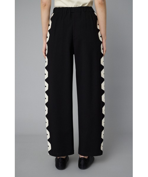 HeRIN.CYE パンツ Side line cut pants サイドラインカットパンツ