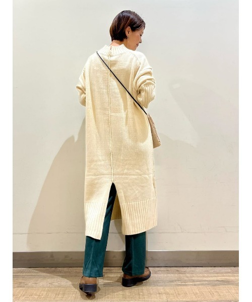 「HONEYSUCKLE ROSE」 ニットワンピース L ブラック レディース_画像8