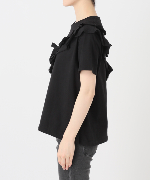 tシャツ 「追加」アシンメトリーフリルTEE レディース JOURNAL STANDARD relume tシャツ 「追加」アシンメトリーフリル