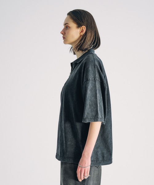 selle glant（セレグランテ） ポロシャツ HALF ZIP SNOW POWDER POLO 