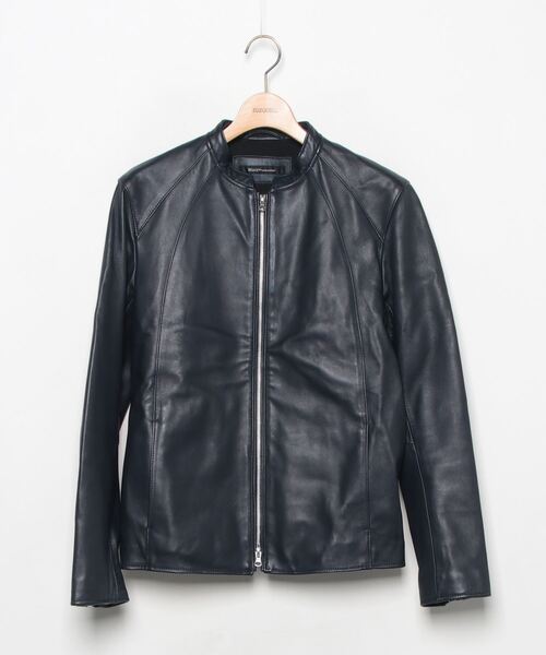 Black by VANQUISH レザージャケット 美品 BlackbyVANQUISH ブラックバイバンキッシュ レザージャケット