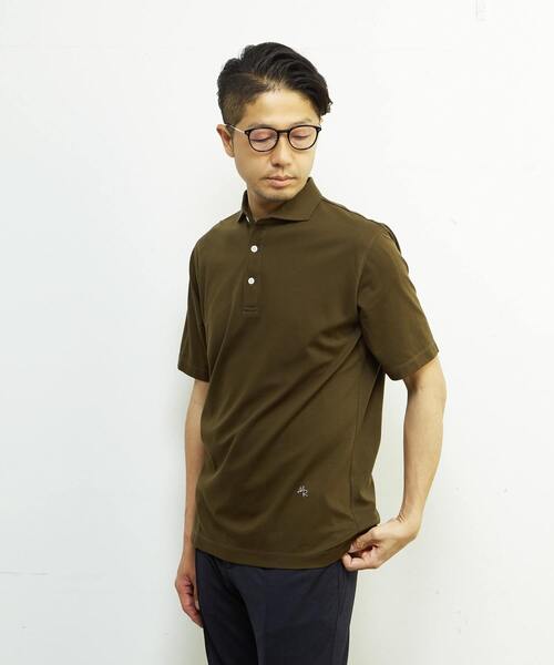 UNDERGROUND YOKOポロシャツ Flexwitme Brrrsos MEN'S MELROSE ポロシャツ 「WEB限定」ICE PACK NYLON ホリゾンタル