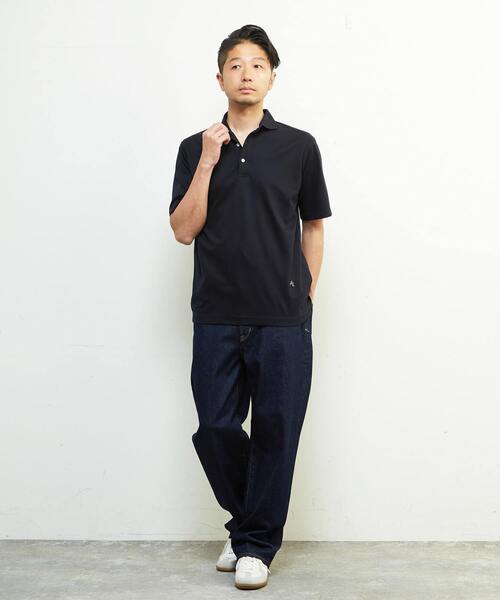 MEN'S MELROSE ポロシャツ 半袖 「WEB限定」ICE PACK NYLON
