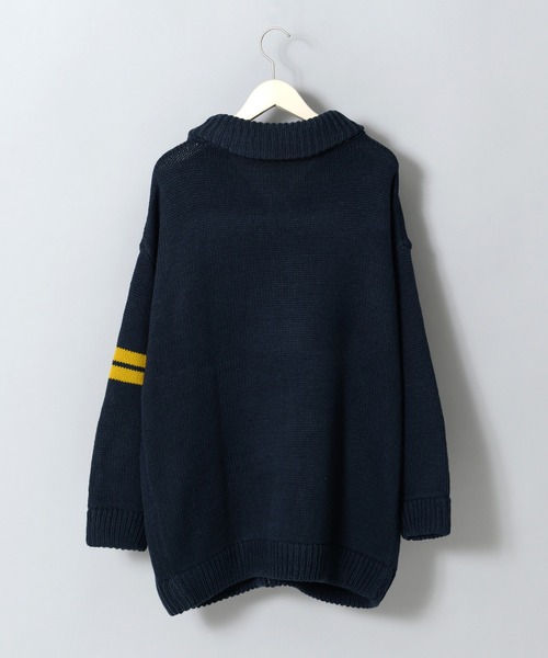 「Revo.」 ニットカーディガン 1 ナチュラル メンズ_画像8