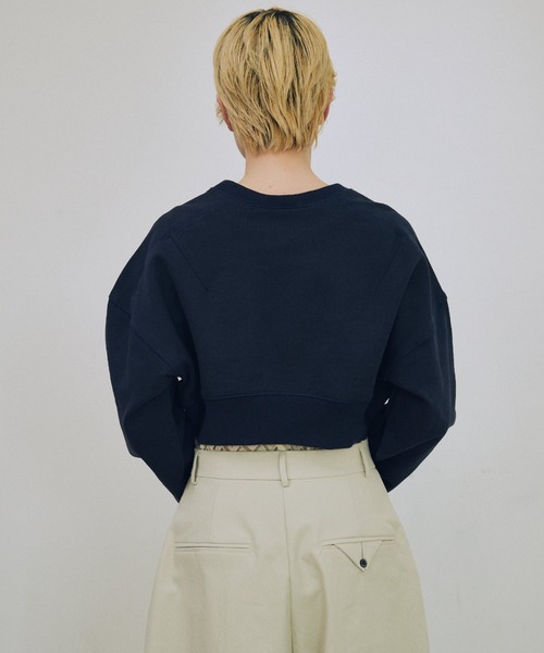 トレーナー スウェット Dart Cropped Sweat レディース lit トレーナー スウェット Dart Cropped Sweat レディース