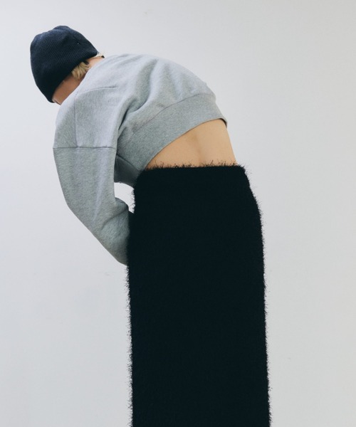 トレーナー スウェット Dart Cropped Sweat レディース lit トレーナー スウェット Dart Cropped Sweat レディース