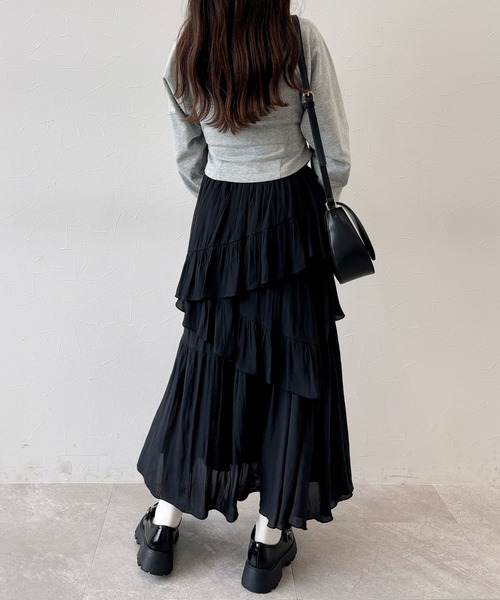 【新品】 Heather ヘザー イレヘム フリル スカート アイボリー タグ付 楽天市場】【SALE／30%OFF】イレヘムフリルスカート Heather