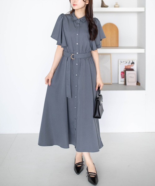 CLEAR BASIC ワンピース 夏 「低身長対応／サイズ展開あり」ウエスト